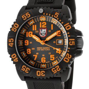 Luminox Men's Orange EVO Navy Seal Colormark Watch